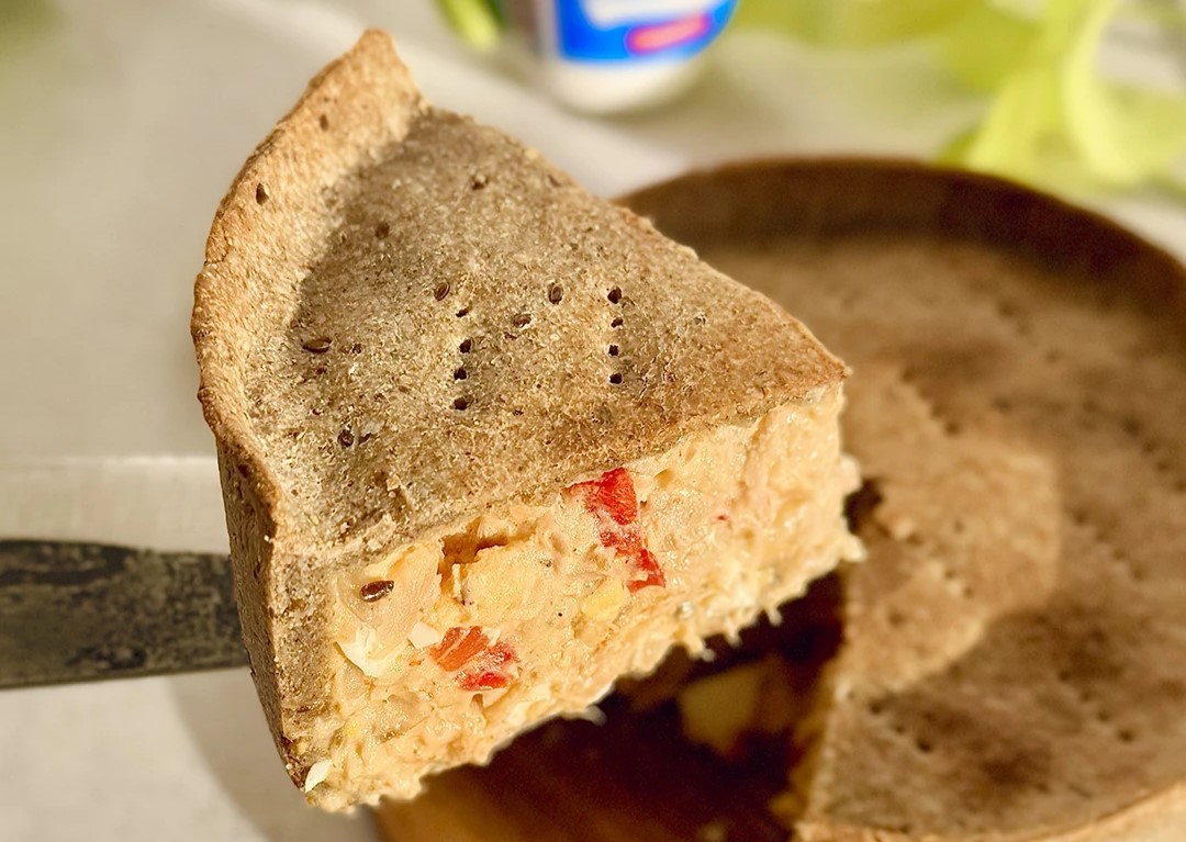 Tarta de atún con masa casera